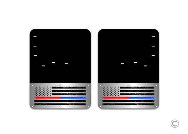 2017+ Ford F-350 Dual-Wheel Mud Flaps (R-MT-1019)