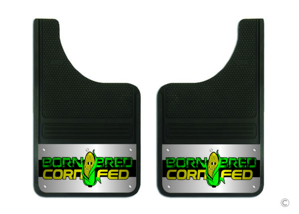 2021+ Ford Super Duty F250/F350 Rear single wheel flap with/without fender flares (R-MT-1033-NG)