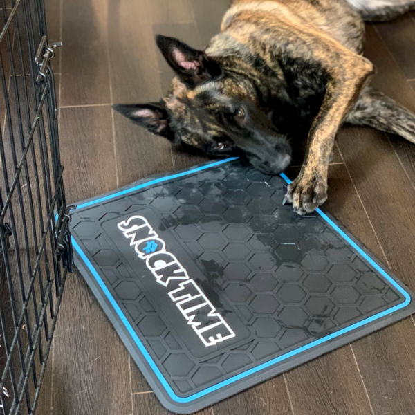 Dog or Cat Feeding Mat Multiple Color Options "UnChewables Logo" Machined Design - Image 3