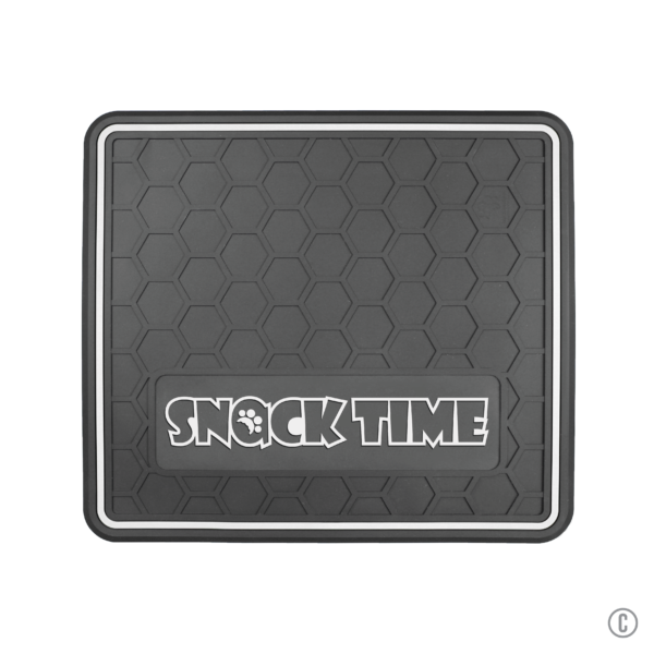 Dog or Cat Feeding Mat Multiple Colors Options "Snacktime" Machined Design - Image 13