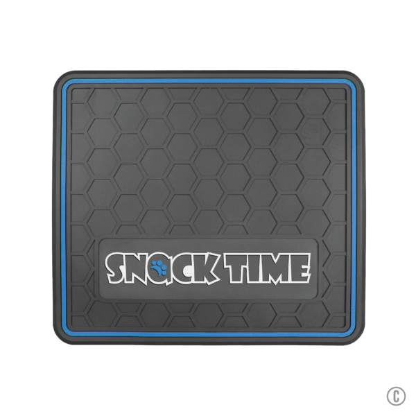 Dog or Cat Feeding Mat Multiple Colors Options "Snacktime" Machined Design - Image 10