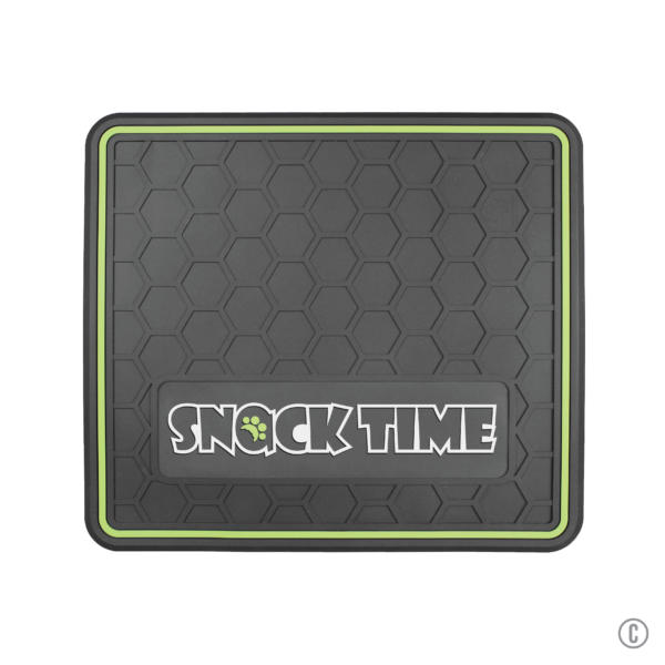 Dog or Cat Feeding Mat Multiple Colors Options "Snacktime" Machined Design - Image 9