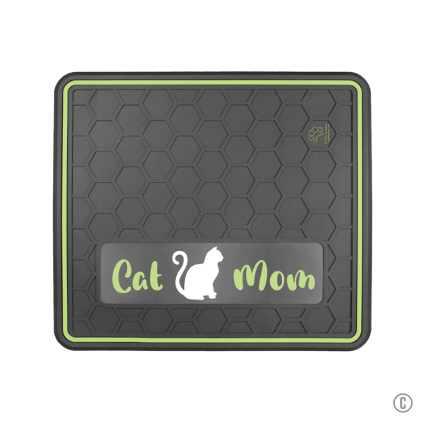 Dog or Cat Feeding Mat Multiple Color Options "Cat Mom" Domed Design - Image 7