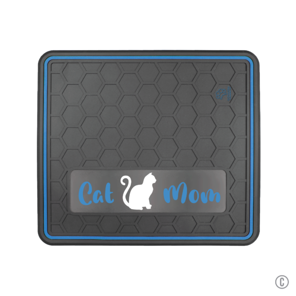 Dog or Cat Feeding Mat Multiple Color Options "Cat Mom" Domed Design - Image 11