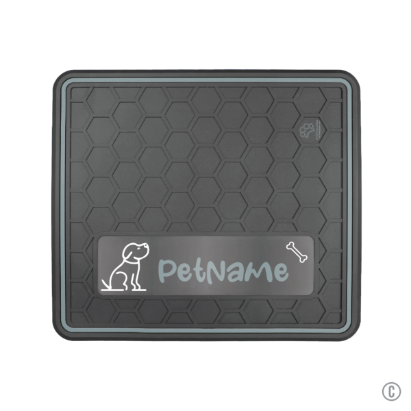Dog or Cat Feeding Mat Multiple Colors "Dog & Bone" Domed Design - Insert Your Pets Name - Image 10