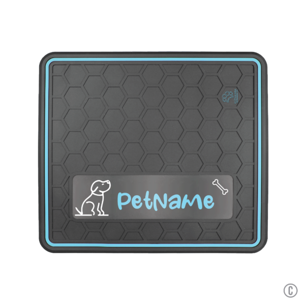 Dog or Cat Feeding Mat Multiple Colors "Dog & Bone" Domed Design - Insert Your Pets Name - Image 9