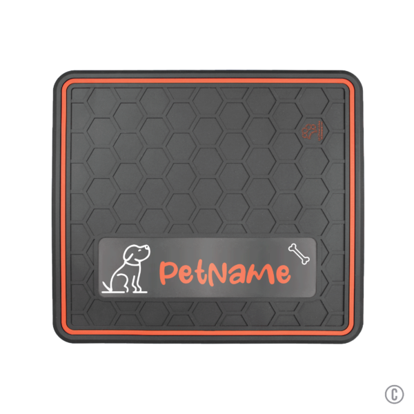 Dog or Cat Feeding Mat Multiple Colors "Dog & Bone" Domed Design - Insert Your Pets Name - Image 8