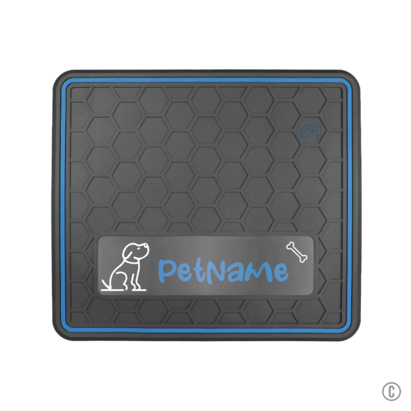 Dog or Cat Feeding Mat Multiple Colors "Dog & Bone" Domed Design - Insert Your Pets Name - Image 5