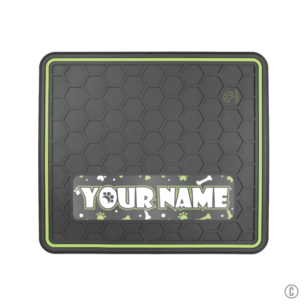 Dog or Cat Feeding Mat Multiple Colors "Paws N' Bones" Domed Design - Insert Your Pets Name - Image 11