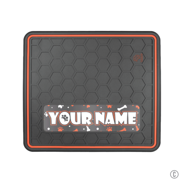 Dog or Cat Feeding Mat Multiple Colors "Paws N' Bones" Domed Design - Insert Your Pets Name - Image 8