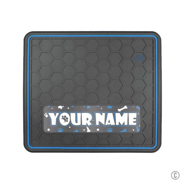 Dog or Cat Feeding Mat Multiple Colors "Paws N' Bones" Domed Design - Insert Your Pets Name - Image 5