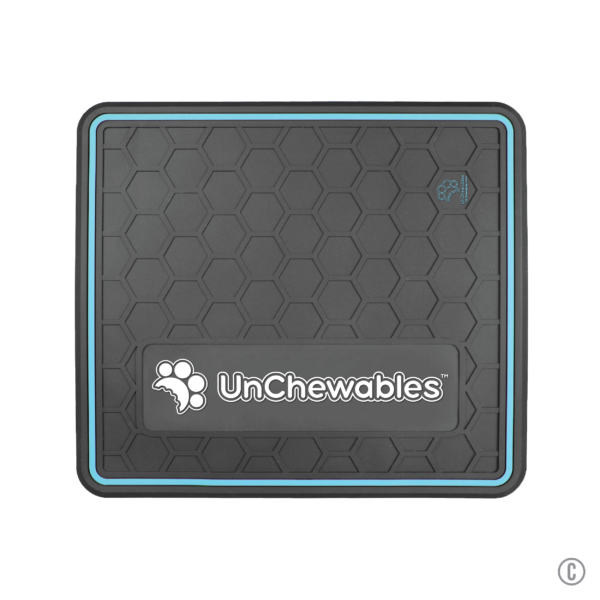 Dog or Cat Feeding Mat Multiple Color Options "UnChewables Logo" Machined Design - Image 10