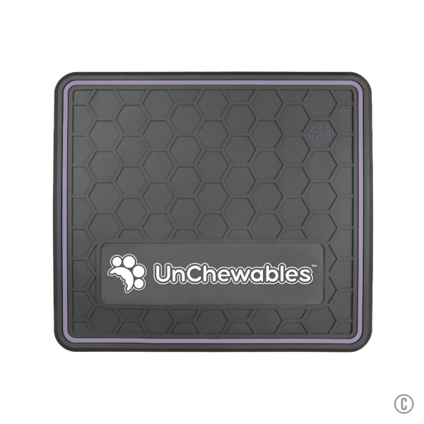 Dog or Cat Feeding Mat Multiple Color Options "UnChewables Logo" Machined Design - Image 7
